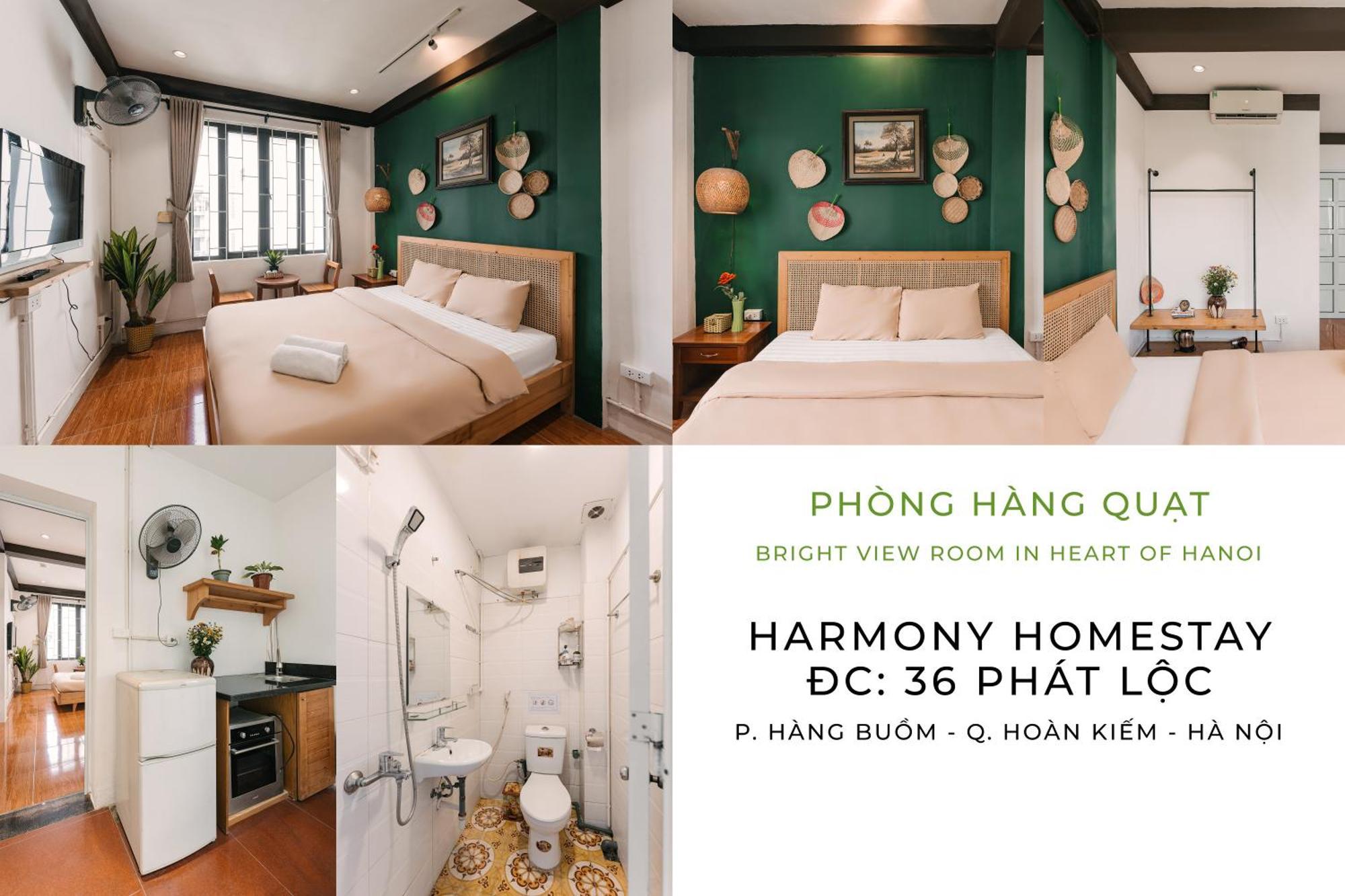Harmony Homestay - Hanoi Homestay In Old Quarter מראה חיצוני תמונה