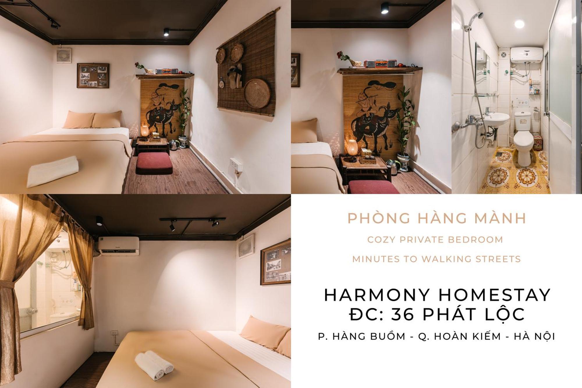Harmony Homestay - Hanoi Homestay In Old Quarter מראה חיצוני תמונה