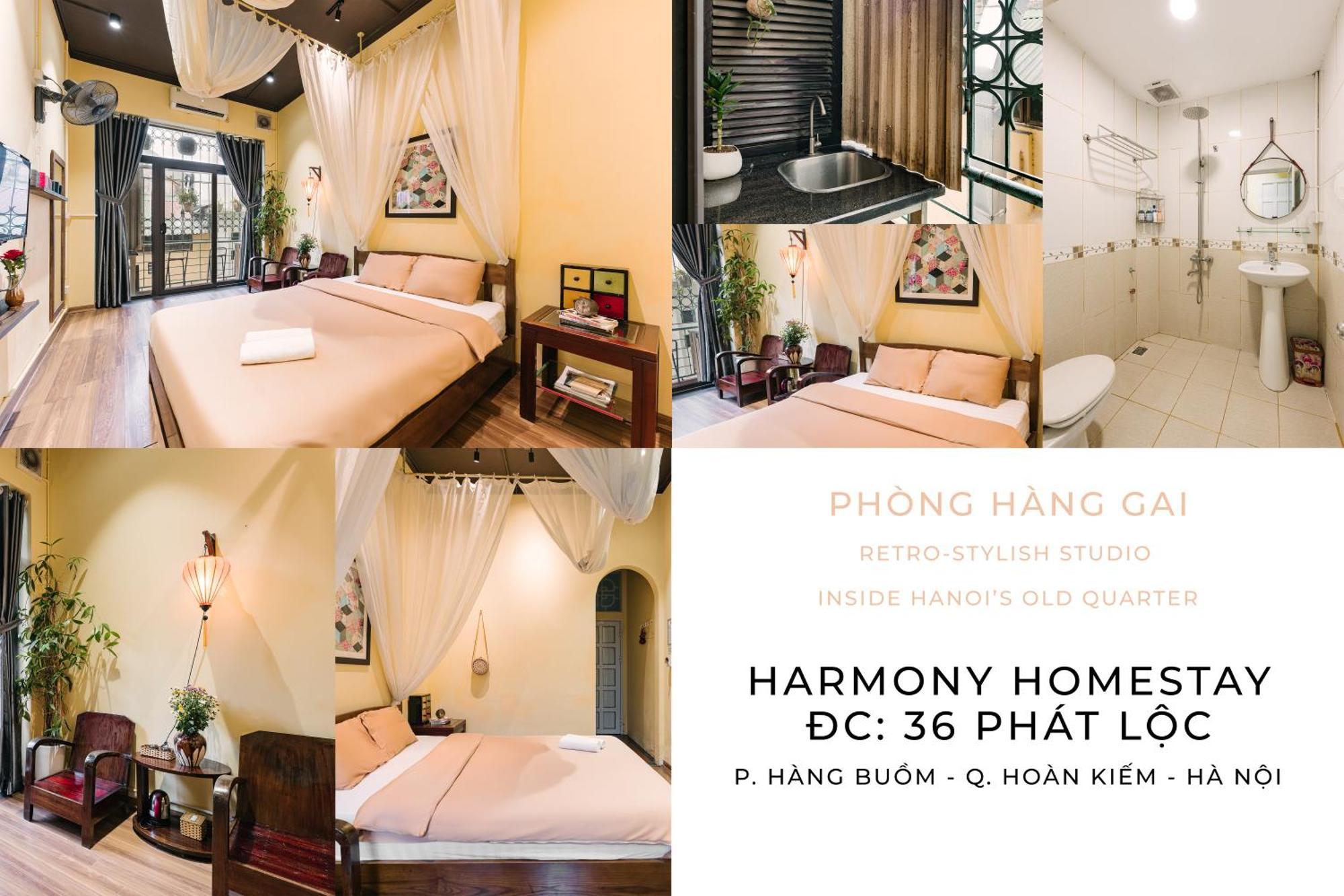 Harmony Homestay - Hanoi Homestay In Old Quarter מראה חיצוני תמונה