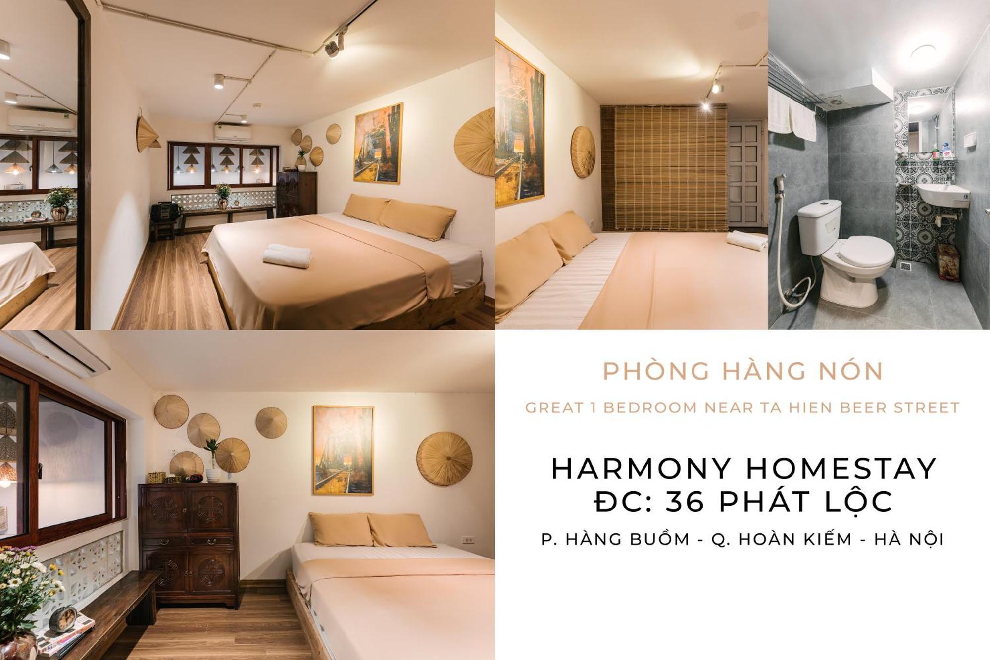Harmony Homestay - Hanoi Homestay In Old Quarter מראה חיצוני תמונה
