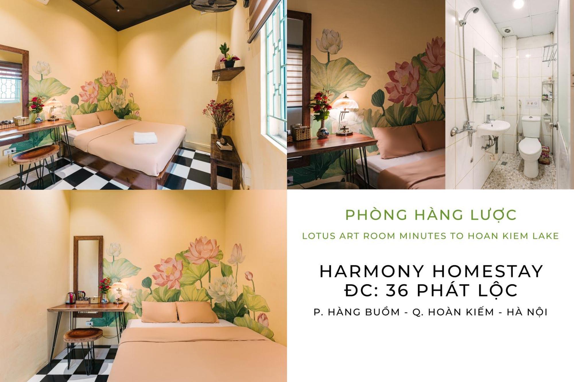Harmony Homestay - Hanoi Homestay In Old Quarter מראה חיצוני תמונה